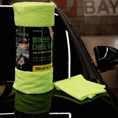 카렉스 뜯어쓰는 다목적 세차타월 일회용 행주 세차수건 극세사, 1개