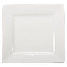 비아 누보 스퀘어 플레이트 접시, White, 1개