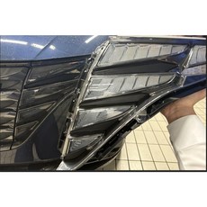 現代 TUSCON L 22-24 日行燈 晝行燈 水箱護罩 水柵 駕駛邊, 無轉向燈(4pin),L/駕駛邊