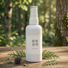 뿜뿜편백 3%편백오일함유 편백수 피톤치드 스프레이, 1개, 100ml
