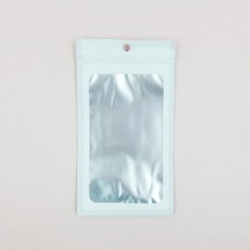 어린이집 구디백 고급 포장용 화이트 반투명 컬러 지퍼백(10cm X 18cm) 대량 주문 단체 유치원 초등 생일 답례품 돌잔치