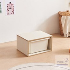1칸 키즈수납장, 크림화이트