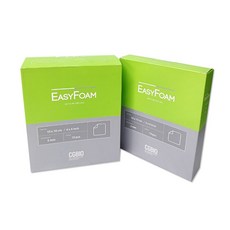 이지폼 상처 화상 습윤밴드 폼드레싱 친수성드레싱 10cm 10cm 2mm/5mm 10매, 1개, 1개