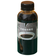 JJ蛋糕烘焙 黑糖風味糖漿 濃郁香醇 適用於烘焙、飲品調味 輕鬆享受多樣美味, 500g, 1個裝