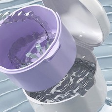 틀니 보관함 세척 케이스 보청기 마우스피스 교정기 위생, 1개, 1ml