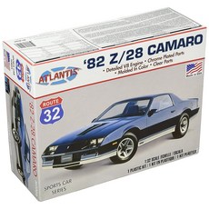 아틀란티스 모델 1/32 루트 32 1982 Z/28 카마로 프라모델 ATLAMCM2004, 프라모델 어덜트 자동차 소품 아틀란티스 모델 1 32, 1개
