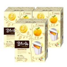꽃샘식품 꿀유자차 포션, 30g, 15개입, 3개