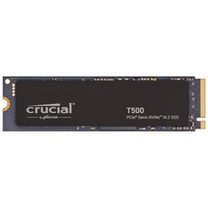 미국출고 평점4.5+ 164691 Crucial T500 2TB Gen4 NVMe M.2 내장 게이밍 SSD 최대 7400MB/s + 1mo Adobe CC 모든 앱 - CT