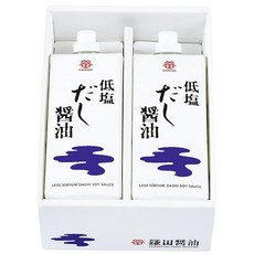 카마타간장 저염다시간장500ml 2개입, 500ml