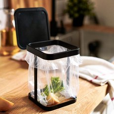 세척없이쓰는 음식물 쓰레기통, 블랙, 1개