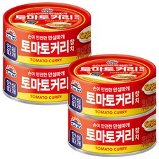 사조 토마토커리 참치 100g x 4개