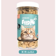 PetPgi 貓咪機能凍乾 Feed Me GABA 貓零食, 140g, 1個, 鮪鱈+GABA
