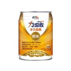 Affix Health 力增飲 元味 多元營養 無糖 30種多元營養素, 1箱, 237ml