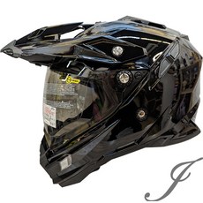 THH TX-27SP TX27 亮黑 越野式全罩安全帽, 1個, L(57-58cm)