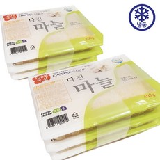 코스트코 그린촌냉동다진마늘, 400g, 6개