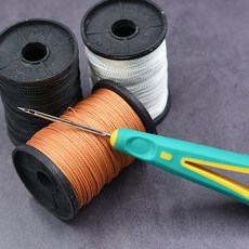 가죽 공예 송곳 펀치 수선 도구 후크 직선 구멍 DIY, 직선형, Br 직선형, 1개