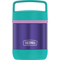 써모스 푸고 스테인리스 푸드자 보온죽통, 퍼플, 300ml, 1개