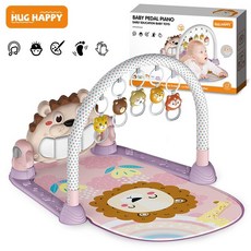 HUG HAPPY 嬰兒健身腳踏琴 遊戲毯, 1個