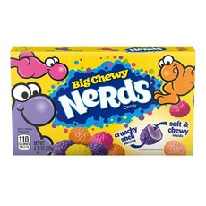 Nerds 빅 츄위 무비 띠에러 캔디 Nerds Big Chewy Candy Movie Theater Candy Boxes 4.25 Ounce, 120g, 12개