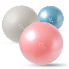 아리프 PVC 안티버스트 임산부 짐볼 75cm 요가 운동볼, 1개, 색상:웜 그레이
