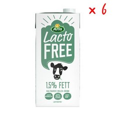 알라 락토 프리 팻, 6개, 1L
