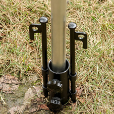 [R.B]캠핑 폴대 고정 브라켓 지킴이 랜턴 걸이 지지대 해먹, 3개