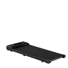 러닝머신 가정용 거실 걷기 소형 실내 피트니스 기구 접이식 보행기, 팔걸이 없는 검은색