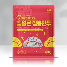 얇피통통 얼큰 짬뽕만두 280g, 1개