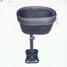 강아지 자전거 바구니 단일 반려견 산악자전거 이동가방 산책 캐리어 고정 앞가방, F. 스쿠터 전용 펫 바구니