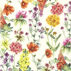 들꽃 냅킨 K-24-037, 믹스, 1세트, 5개