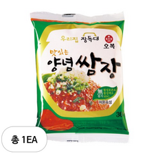 오복식품 양념쌈장, 1개, 300g