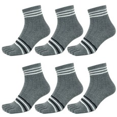남자 세븐라인 발가락양말 6켤레