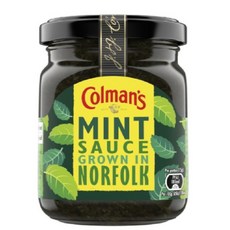 Colman's 薄荷葉醬 165g, 1個