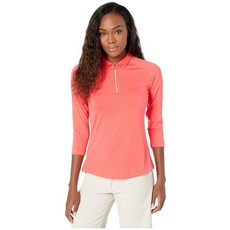 Callaway 남성용 퍼포먼스 쿼터 슬리브 섀도우 스트라이프 폴로 퍼플