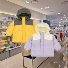 아가방 NC유성점 따뜻하고 가벼운 콜드베이직웰론점퍼 겨울 유아 아기 여아 남아 돌아기 점퍼