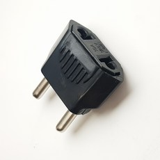 110V to 220V 변환어댑터 둥근어댑터, 220v~110v, 1개