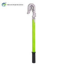 고압 접지봉 방전용 제전봉 연선용 피뢰침 방전봉 클램프, 1m 더블 토, 기본 모델명/품번