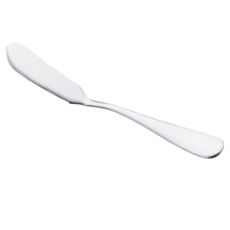 不鏽鋼奶油刀 果醬刀 抹刀 - 不鏽鋼抹刀 奶油刀 果醬抹刀 廚房餐具, Silver, 1個