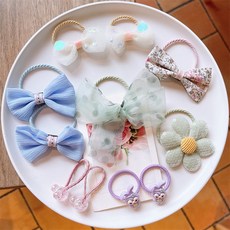 Woodpica 蝴蝶結髮圈組