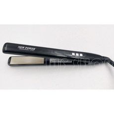 New Power 快速加熱超導MCH鈦金離子夾 LCD造型／直髮夾, 黑色