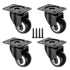 엠파이어 2인치 평판회전 캐스터 폴리우레탄 바퀴 Z5, 4개