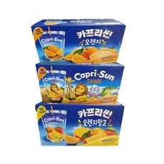 [안녕골목마켓] 카프리썬3종 오렌지망고10개+사파리10개+오렌지10개 *안전포장*, 200ml, 1세트