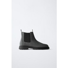 국내배송 자라 ZARA 엘라스틱 앵클부츠 - 그레이 971403