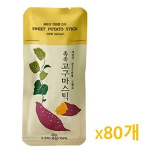 한울푸드 촉촉 고구마스틱, 20g, 80개