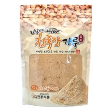 [(주)길전통식품] 국산콩 100% 외할매 청국장 가루 700g 스텐드 지퍼백, 3개