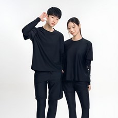 써프리 루즈핏 커플 래쉬가드 빅사이즈 체형커버 수영복 남성 3종 여성 5종세트