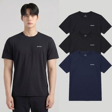 아이더 남성 쿨 냉감 기능성 반팔 티셔츠 3팩 세트 아웃도어 운동복