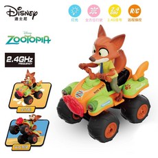 주토피아 닉 주디 RC자동차 장난감, 주토피아  닉  RC 스턴트카
