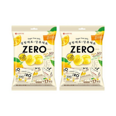 ZERO 시트러스 유자젤리, 238g, 2개