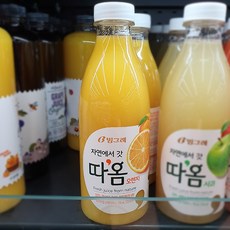 빙그레 따옴 주스 오렌지, 730ml, 1개